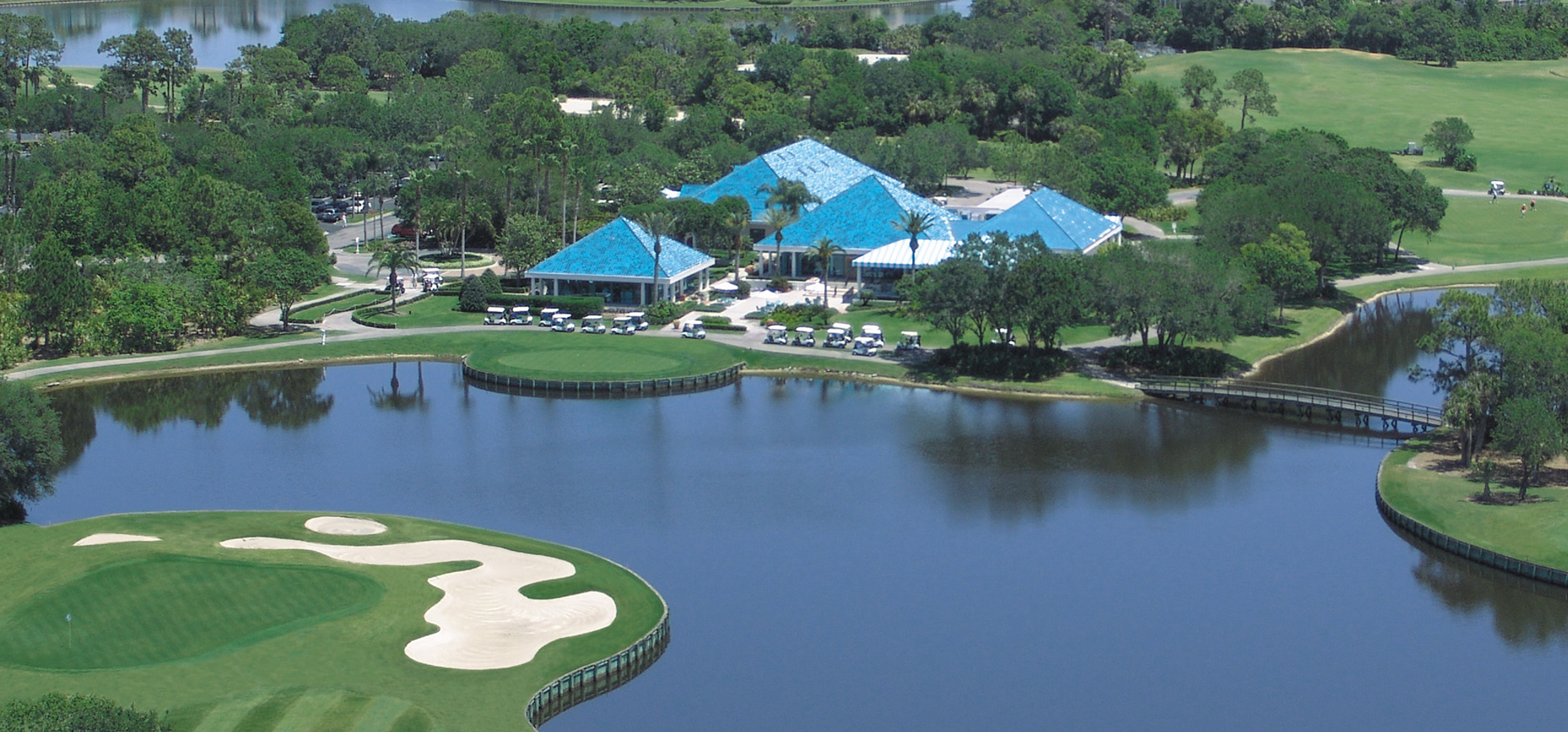 Aerial View of club House